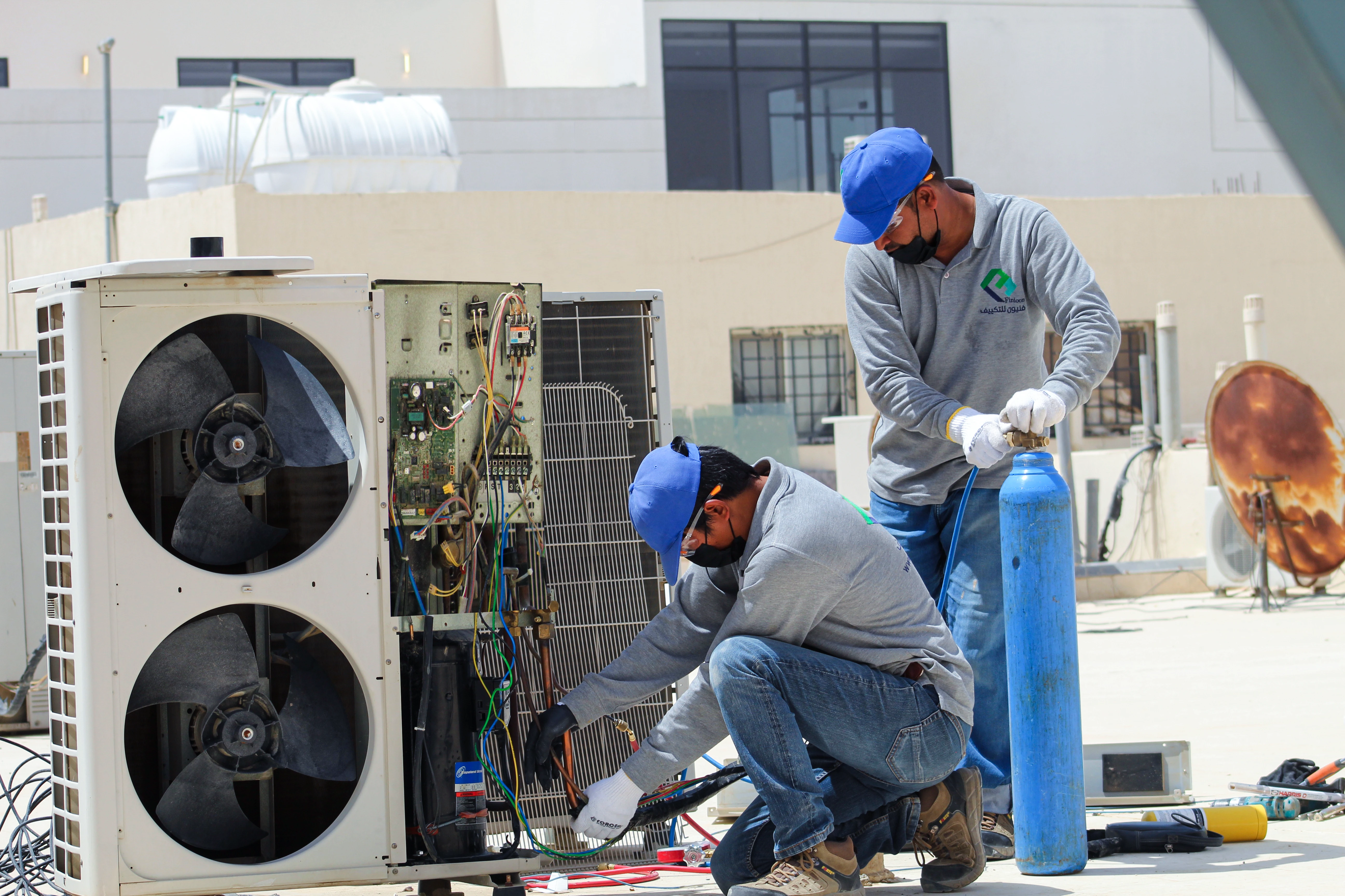 Supply and installation of cooling and air conditioning systems